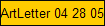 ArtLetter 04 28 05