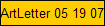ArtLetter 05 19 07 