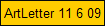 ArtLetter 11 6 09